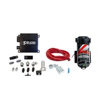 Stage 2 Water-Methanol Injection Kit - No Tank [Red High-Temp Nylon Tubing, Quick-Connect Fittings]