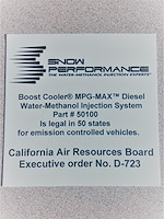 Diesel Stage 3 Water-Methanol Injection Kit [4AN Stainless Braided Line]
