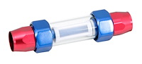 Pro Plumbing Fuel Filter Red & Blue