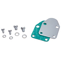 Fuel Pump Block-Off Plate Small Block Chevy 265-400