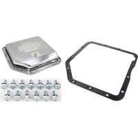 Chrome Transmission Pan Kit GM TH350 Includes