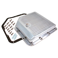 Aluminum Transmission Pan GM TH350 Polished