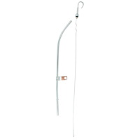 Chrome Steel Handle Dipstick Fits 1980-1996 Small Block Chevy