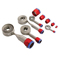 Magna Braid Engine Sleeving Red/Blue