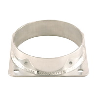 Universal Intake Tube Mounting Plate Adapt 4" Tubing to MAF Sensor/Throttle Body