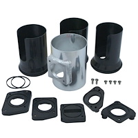 MAF Sensor Adapter Kit Fits 3" Intake Tubes