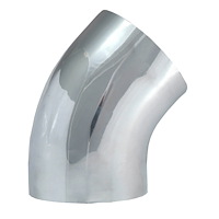 45 o Elbow Intake Tube 4" diameter