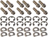 Locking Header Bolt Kit for Small Block Chevy [3/8 in.-16 x 1 in.]