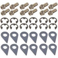 Locking Header Bolts BB-Mopar/Pontiac (12) 3/8-16 x 3/4"