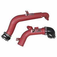 Wrinke Red SES Intercooler Pipes, 2011-2015 Nissan Juke, Juke NISMO 1.6L Turbo