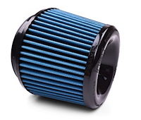 SuperNano-Web Air Filter, 5.00 in. Flange ID, 6.5 in. Base, 5 in. Media Height, 5.30 in. Inertia Top