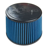 SuperNano-Web Air Filter, 2.75 in. Flange ID, 5 in. Base, 4.875 in. Media Height, 5 in. Top