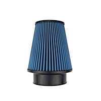 SuperNano-Web Air Filter, 4 in. Flange ID, 6 in. Base, 6.3 in. Media Height, 4 in. Top