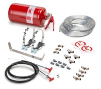 4.25L AFFF Mechanical Fire Suppression System [FIA 2000, Steel Bottle]