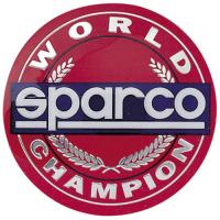 Horn Button/Emblems Red Sparco Logo