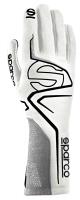 Lap 2022 Racing Gloves FIA & SFI Approved [White/Black]