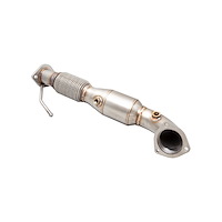 E2G4FJKITB Exhaust Header 4 in. Dump & Cat Kit for 2018 Hyundai Elantra