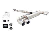ES-AS313H-VMKSB-CBS Exhaust System Kit for 2014-2020 Audi S3, 2022 Audi S3, Cat-Back