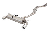 ESBM235VKCS Exhaust System Kit for 2014-2016 BMW M235i, Cat-Back