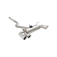 ESSW09VKCS Exhaust System Kit for 2011-2014 Subaru Impreza, Cat-Back
