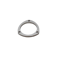 F3M-3 Exhaust Flange, 3-Bolt, Mild Steel, 3 in.