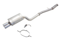 E4-SW05-MP01-CBS Cat-Back Exhaust System Fits Select Subaru WRX, Subaru STI