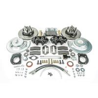 Front 4-Piston Drum to Disc Brake Conversion Kit See More Details for Applications
