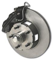 Front 4-Piston Drum to Disc Brake Conversion Kit 1967-1969 Ford Mustang/Mercury Cougar