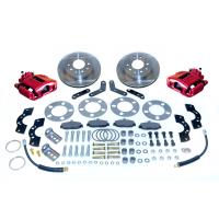 Single Piston Rear Disc Brake Conversion Kit For 2-piece Axles