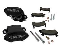 Sport Twin Quick Change Front Caliper Kit Aluminum caliper with twin 38mm pistons