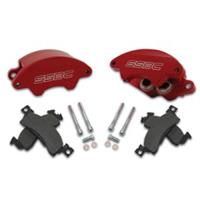 Super Twin Quick Change Front Caliper Kit Late 1960"s and Up GM Full Size (Standard 1-1/4in Wide)