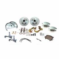 At The Wheels SuperTwin Front 2-Piston Drum to Disc Brake Conversion Kit Early GM