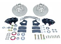 4-Piston Direct-Fit Front Drum-to-Disc Conversion Kit for 1965-1970 Mopar C-Body [DS Rotors]