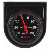 Boost Gauge 2" Black Dial Face