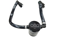 Oil Separator 3.0 Passenger Side, Black Anodized [Fits Select Ford Mustang GT, 2019 Ford Mustang Bullitt]