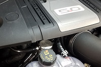 Oil Separator 3.0 Passenger Side, Clear Anodized [Fits Select Ford Mustang GT & 2019 Ford Mustang Bullitt]