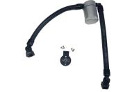 Oil Separator 3.0 Driver Side, Clear Anodized [2005-2010 Ford F-150 5.4L]
