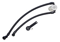 Oil Separator 3.0 Passenger Side, Clear Anodized [Fits Select Ram TRX 6.2L SC]