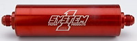Long Inline Fuel Filter -06 AN Male Ends