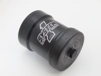 Billet HP6 Filter 45 Micron 1 1/2-12 threads 4 1/4 X 5 1/4 long Buna O-Rings