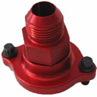 Chevy non bypass block adapter billet AN-12 fitting