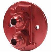 Chevy block adapter billet AN-12 fittings