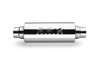 AR-Series Resonator Muffler, Inlet/Outlet: 2 in., Overall Length: 14 in. [Mirror Polished Finish]
