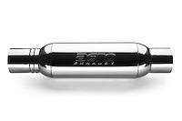 Turbine XL Performance Muffler, Inlet/Outlet: 4 in., Overall Length: 26 in. [Mirror Polished Finish]