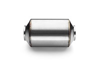 TR-Series Resonator Muffler, Inlet/Outlet: 2.250 in., Overall Length: 10 in. [Mirror Polished Finish]