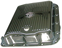 Chrome-Plated Steel Transmission Pan 1982-Up GM 700R4/4L60E/4L65E