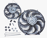 16" Reversible Electric Slim Line Fan 1800 CFM @ 1550 RPM