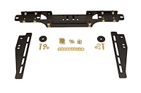 Steel Transmission Crossmember GM F-Body/X-Body (All) Transmissions - Adjustable 3-Axle Modular Design