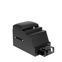 017-01 Deluxe Stereo/Center Console, Black, 12 1/2 in. Wide