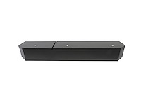 316-01 Compact Underseat Lockbox, Select Ford F-250/F-350/F-450/F-550 Super-Duty, Black, Under Rear Seat